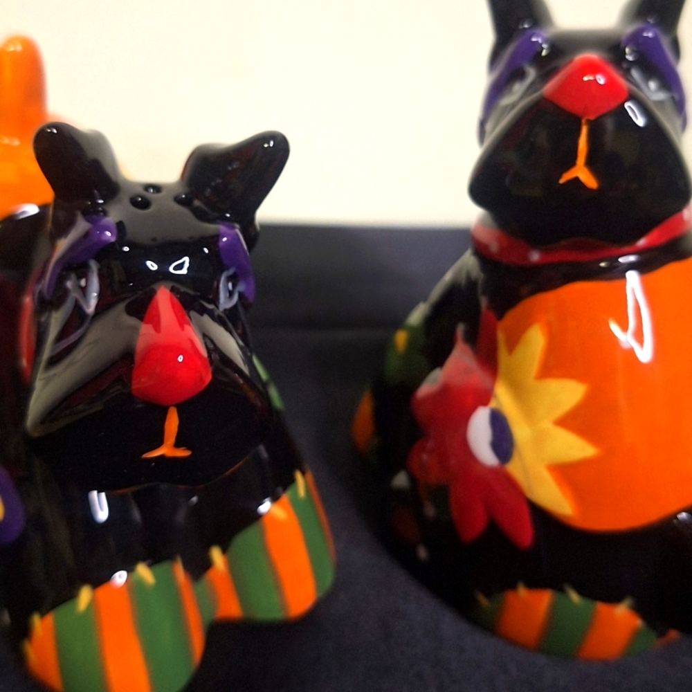 Scottie Salt & Pepper Shakers